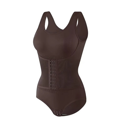 Brown waist trainer on a white background
